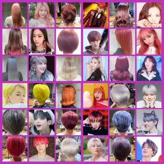 カラー 韓国🫧アイドルヘア 🎀みづきのヘアスタイル