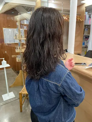 ロング パーマ ヘアアレンジ 🍊mai🍊 似合わせパーマのヘアスタイル