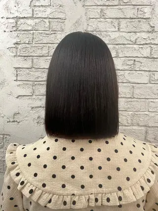 ミディアム ブリーチカラーボブ sayo🧸🤎のヘアスタイル