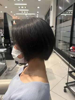 ショート カラー 【似合わせカラー】 西口嶺河のヘアスタイル