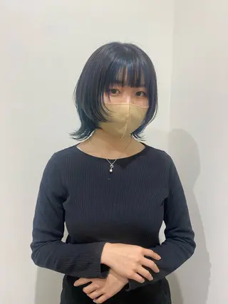 ショート イシザワ ユミのヘアスタイル