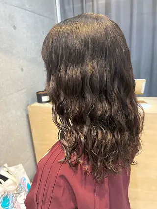 パーマ 【arc】 佐藤未希穂/レイヤーのヘアスタイル