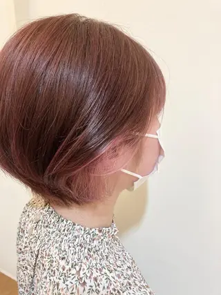ショート カラー ペッツ本店 スタイリスト増田ゆきのヘアスタイル