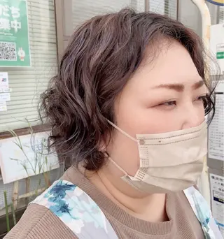 パーマ 竹内 秀美のヘアスタイル
