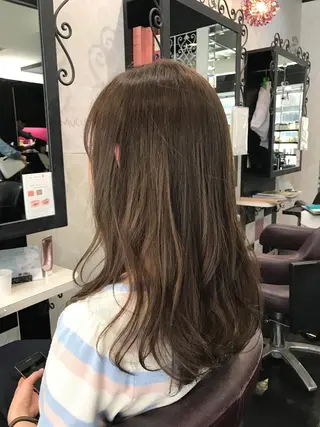 セミロング カラー FUKO Hip's eyesのマツエク・マツパデザイン