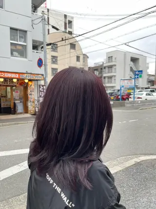 セミロング hair MILE.所属・ゆうだい モデル募集中のヘアスタイル