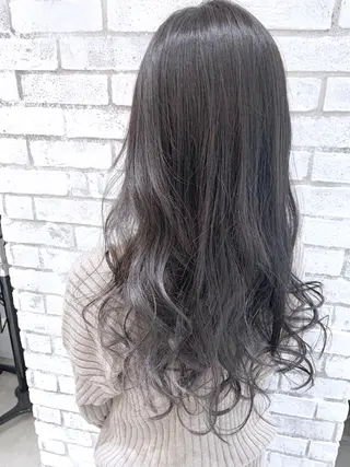 ロング カラー パーマ ヘアアレンジ filo byFeria渋谷所属・縮毛矯正/美髪 髪質改善/石田幸輔のヘアスタイル