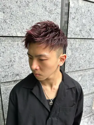 ショート カラー メンズ KING of hair byNOISM所属・京都メンズ特化✨ No. 1/ユウキのヘアスタイル