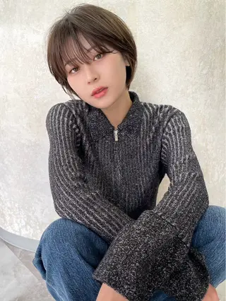 ショート tint by alo bleach 大阪梅田【ティントバイアロブリーチ】所属・✨武内凌太✨ カットモデル募集のヘアスタイル
