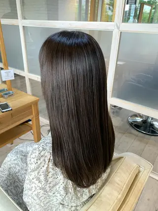 ロング カラー 🏆蔵前個室 美容院🏆 大川月央のヘアスタイル