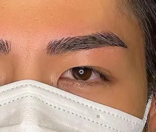 メンズ アイブロウ Alii所属・Alii はるきの眉毛・アイブロウイメージ