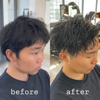 パーマ メンズ メンズ特化 / ツイスパ🔥高林拓斗のヘアスタイル