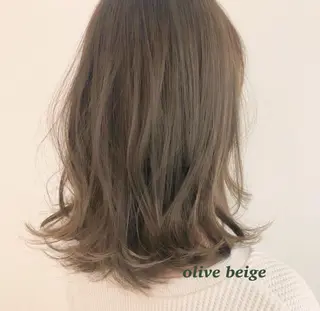 ミディアム カラー ヘアアレンジ topstylist 芳賀みなみのヘアスタイル