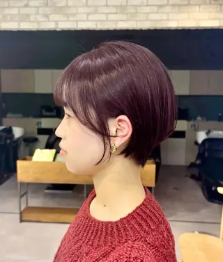 ショート kanayo/暖色 color💖のヘアスタイル
