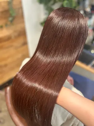 ロング カラー 艶髪/レイヤー 🦋MIYUUのヘアスタイル