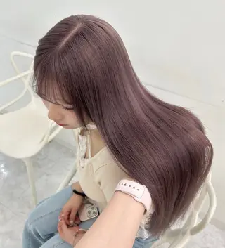 ロング 淡色ラベンダー♡ ニーナ🎀🦙のヘアスタイル