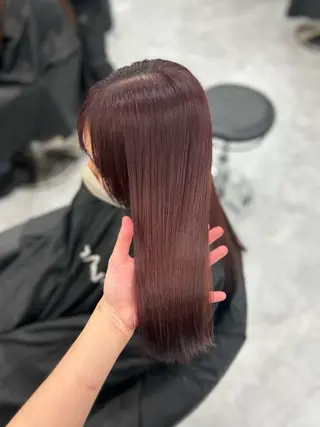 ロング *⋆꒰ঌまろやか暖色 まな🥣🪽のヘアスタイル
