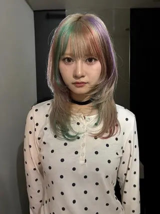 カラー 艶カラー /RYOAのヘアスタイル