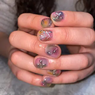 ネイル NICO nail　三軒茶屋店　ネイル＆アイラッシュ所属・oichan 𖦹°‧のネイルデザイン