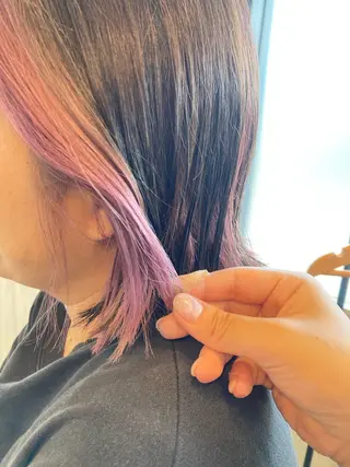 ショート MOLLASALON 浅香山店所属・ツジ モモカのヘアスタイル