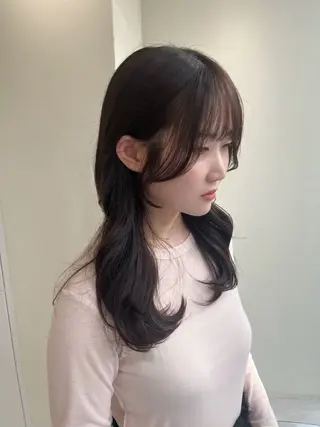 セミロング 🍑韓国風ボブ🍑 Zina難波 Akiのヘアスタイル