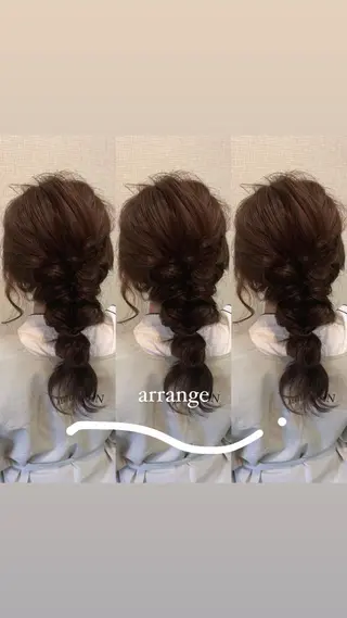 ヘアアレンジ 🐸鈴木 綾乃🐸のヘアスタイル