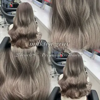 ロング カラー 透明感ヘア/ベージュ 🩶shiho🩶のヘアスタイル