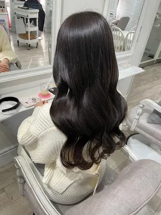 ロング カラー HARUKA韓国ヘア /Luana梅田のヘアスタイル