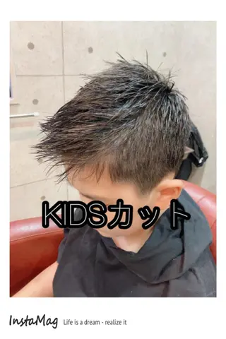 ショート キッズ TECHRISE金山所属・ERIKO Tのヘアスタイル