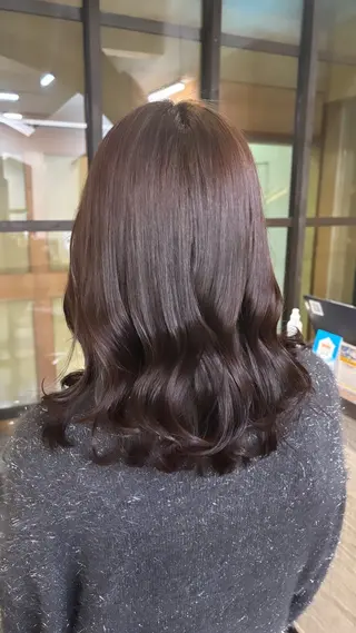 ミディアム カラー zerohair GARDEN所属・zerohair むらなかあやね🐰ᩚのヘアスタイル