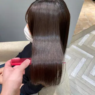 ロング カラー 新宿/髪質改善/ボブ 韓国レイヤー大重聖斗のヘアスタイル