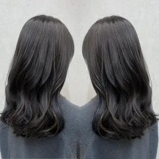 ロング カラー tocca 💜石田愛結💜のヘアスタイル