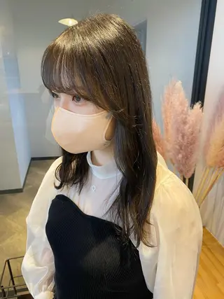 セミロング カラー 🌼ハイライト透明感 🌼maiのヘアスタイル