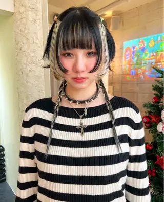 ロング カラー haco＋所属・圧倒的デザイン力 店長🎨RENAのヘアスタイル