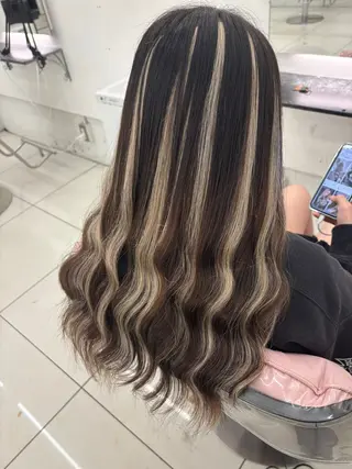 セミロング 中村 海星のヘアスタイル