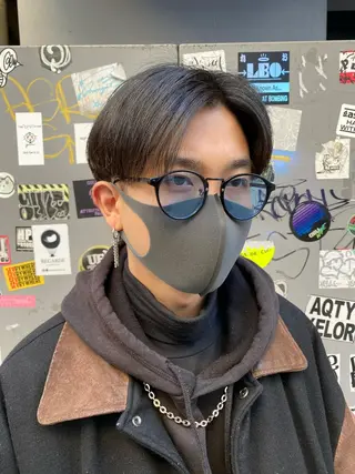 パーマ メンズ 艶髪サラサラカラー 🌈前原健吾のヘアスタイル