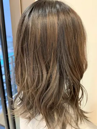 ミディアム カラー 辻堂メンズ特化 YU-YAのヘアスタイル