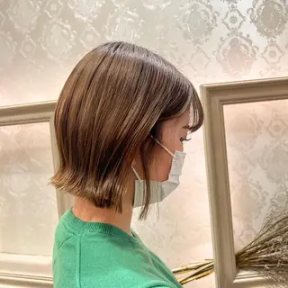 ショート SALOWIN川崎WEST店所属・🌷川崎/アレンジ/ 暖色ボブ/コトネ🌷のヘアスタイル
