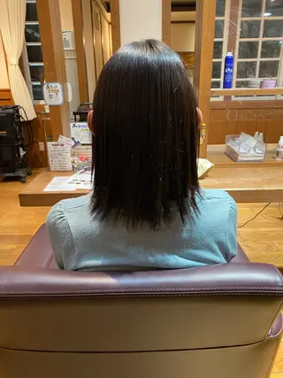 ミディアム topstylist 遠山康兵のヘアスタイル