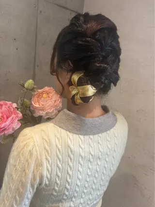 ロング ヘアアレンジ Reve  resort所属・美髪× ヘアセット✨Araiのヘアスタイル