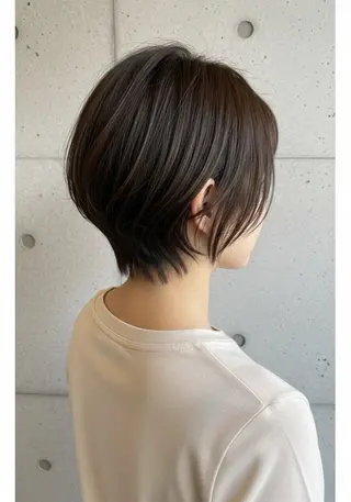 ショート 歌 音のヘアスタイル