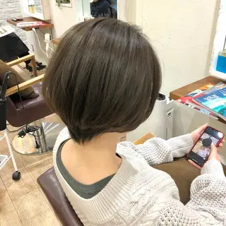 ショート やじま ひろこのヘアスタイル