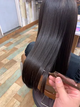 セミロング カラー Hair's RooMのヘアスタイル