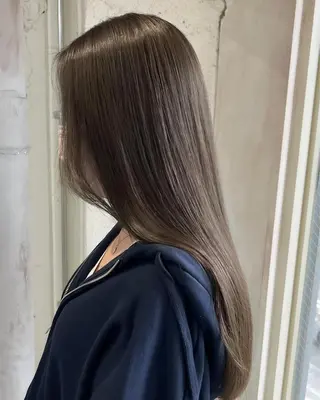 カラー ✨ブリーチなしカラー ×髪質改善✨松村 潤のヘアスタイル