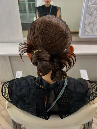 セミロング konomi⛓🩶 カラー/ヘアアレンジのヘアスタイル