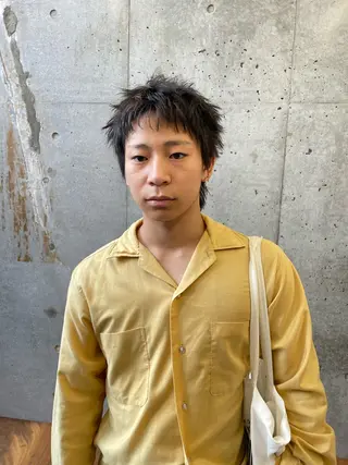 ショート カラー メンズ men's 特化 ✨ソウタのヘアスタイル