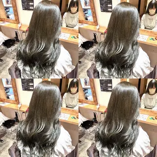 カラー 髪質改善カラー✖︎ 縮毛矯正✨️店長純大のヘアスタイル