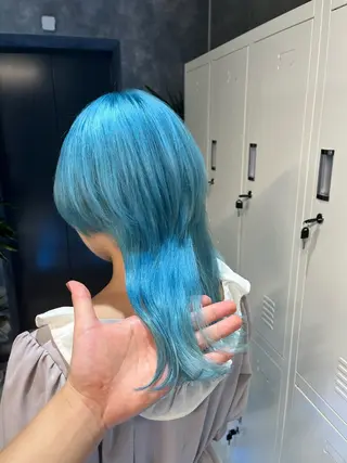 ミディアム ✨メンズ特化& ブリーチ特化Ryuのヘアスタイル