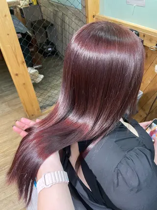 ロング カラー CORE blanc所属・COREblanc ゆきの／表参道 原宿のヘアスタイル