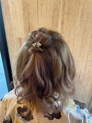 ヘアアレンジ 岡村 真子のヘアスタイル